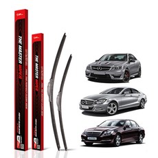 필터포유 더 마스터 실리콘 플랫 와이퍼 세트, 벤츠 E 클래스 W212 / C207 / A207 (09~14년)