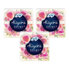 SOFY 蘇菲 日本原裝進口 Kiyora 舒爽清香護墊 玫瑰香, 14cm, 72片, 3包