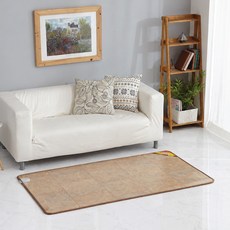 HanilMedical 카본열선 탄소우드 거실용 온돌마루 전기매트 화이트브릭 RK- 09-2, 100(183 x 100 cm)
