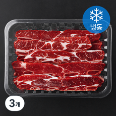 고기설계소 미국산 꽃갈비 (냉동), 1kg, 3개