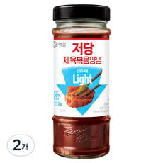 백설 저당 제육볶음 양념, 470g, 2개