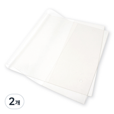 워너디스 A5 25R 하드바인더 PVC 커버 밴딩형, 투명, 2개