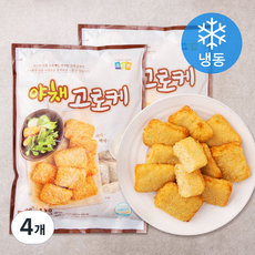 소디프 야채 고로케 (냉동), 1kg, 4개