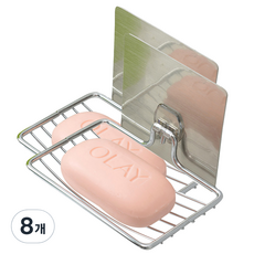 MONACO OLIVE 不鏽鋼肥皂架, 單一顏色, 8個