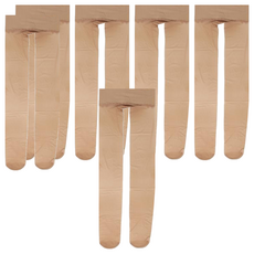 Jeaausy 嘉莉詩 玫瑰全透明褲襪 3雙入