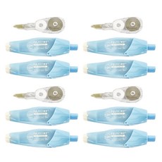 TEMPO 節奏牌 FUJILINE 修正帶套裝, 4.2mm/5mm/6mmX12M, 日本製造, 藍色, 4組