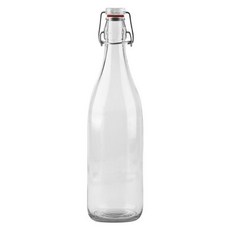 tescoma 扣式密封玻璃水瓶 27 x 7cm 430g, 透明色, 500ml, 1個