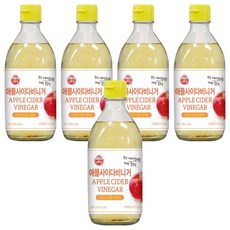 OTTOGI 不倒翁 蘋果醋, 345ml, 5個