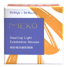 MEKO 絢彩極光眼影慕斯, 7 流金薔薇, 1盒