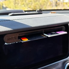Ants 便利電動車卡片收納架, 1個, 黑色