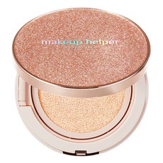 makeup helper 亮澤精華氣墊粉餅 23g, 21 Vanilla, 1個