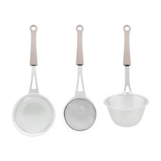 GENIAL Tono 炊具 3 件套 B 型, 不銹鋼銀 暖灰色