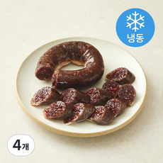 신의주찹쌀순대 찰순대 (냉동), 250g, 4개