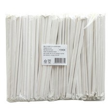 Saenghwaleulgeurida 衛生吸管 7*250mm 單獨包裝, 300入, 1包