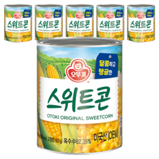 오뚜기 스위트콘 통조림, 198g, 6개
