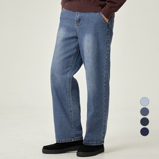 CARET 男士隱藏式鬆緊帶半寬版牛仔褲