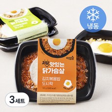 아임닭 맛있는 도시락 4종 세트 (냉동), 780g, 3세트