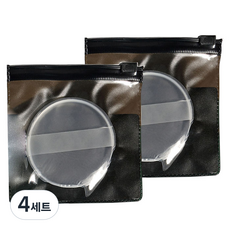 美麗生活矽膠粉撲+黑包, 混色, 4組