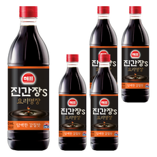 해표 진간장S, 500ml, 5개