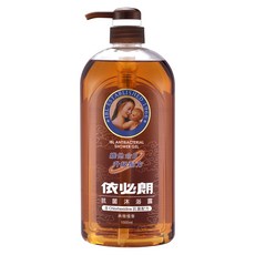 依必朗抗菌沐浴露 典雅檀香 含Chlorhexidine抗菌配方, 1L, 1瓶
