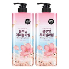 ON THE BODY 花漾香氛沐浴乳 甜美櫻花, 900g, 2瓶