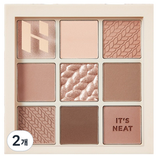 HOLIKA HOLIKA My Fave Mood Eye Palette九宮格眼影盤 8g, Neat Knit, 2個