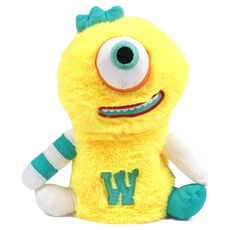 COLLYS GOLF 大眼睛獨眼怪娃娃木桿套, 黃色