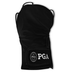 PGA 女式 Velcro Type Back Tossi, 黑色 (PGA104MBK)