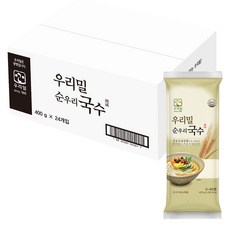 우리밀 순우리국수, 400g, 24개