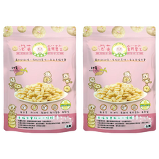 NATURMI 幸福米寶 泡芙餅乾 8個月以上, 甜薯, 20g, 2包