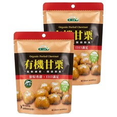 統一生機 有機甘栗, 150g, 2包