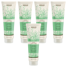 natural look HAIRFOOD 每日草本護髮素 適合所有髮質 pH平衡沙龍配方 小麥氨基酸活性植物萃取, 300ml, 5條