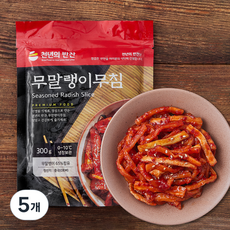 천년의반찬 무말랭이무침, 300g, 5개
