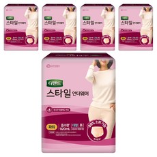 디펜드 여성용 스타일 언더웨어 파워 성인기저귀, 대형, 8개입, 5개