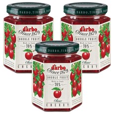 다보 사우어체리잼, 200g, 3개