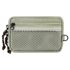 EGARDEN Traveler 旅行用尼龍拉鍊卡夾錢包 橄欖綠