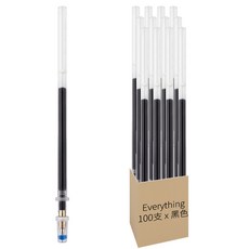 Everything 氣化筆補充筆芯, 黑色, 100支