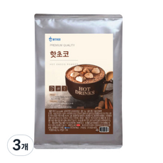 위드고 핫초코 파우더, 900g, 1개입, 3개
