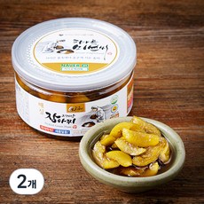피아골미선씨 아삭아삭 새콤달콤 매실장아찌, 340g, 2개
