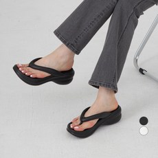 afinar 女性用EVA緩震增高夾腳拖