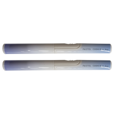 KOKUYO 國譽 Pastel Cookie Sora ABS樹脂材質 筆型剪刀, 藍色, 2支