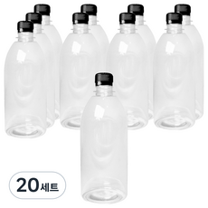 대경 손세정제 500ml GW + 검정캡 세트, 20세트, 용기 10p + 캡 10p