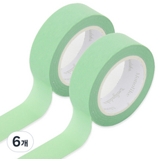 Monolike Arte 紙膠帶 15mm x 10m, 559 Jade, 6個