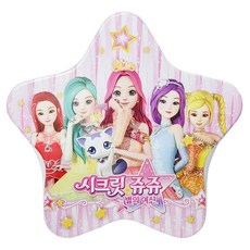 Little Bling MIXMATCH 珠珠的秘密 兒童可撕式指甲油組 4.2g, 粉色 x 1入 + 薄荷綠 x 1入 + 紫色 x 1入 + 紅色 x 1入 + 金黃色 x 1入, 1組