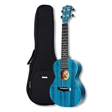 單板烏克麗麗 Enya EUC-25D 藍色 + 琴袋, 演奏會型, 1個