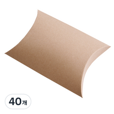 Bom91 多用途枕頭盒 中 16 x 12 cm, 牛皮紙色, 40個