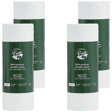 SINCERELY Frog 可洗式多用途抹布巾 25x24.5公分 40張, 4捲