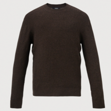 TREMOLO 男性麻花圓領針織衫 BR4F85