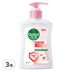 Dettol 滴露 滋潤護膚款洗手乳, 3瓶, 250ml