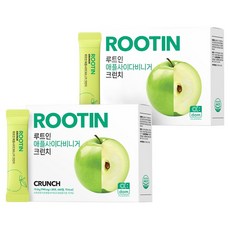 Rootin 蘋果醋脆片 40入, 2個, 19.8g